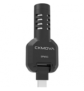 Ckmova SPM3C Android Telefonlar Için Type-C Konnektörlü Kompakt Mikrofon