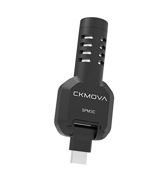 Ckmova SPM3C Android Telefonlar Için Type-C Konnektörlü Kompakt Mikrofon