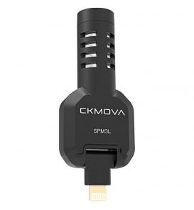 Ckmova SPM3L Ios Telefonlar Için Lightning Konnektörlü Kompakt Mikrofon