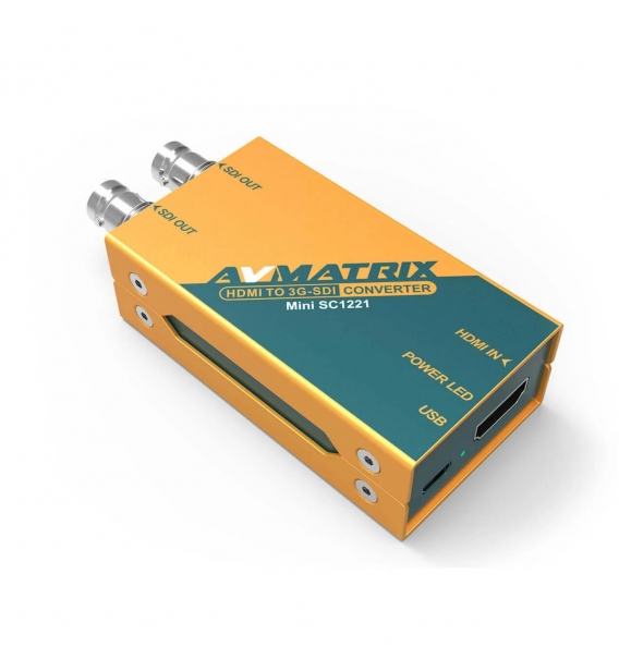 AVMatrix Mini SC1221 HDMI to 3G-SDI Mini Converter