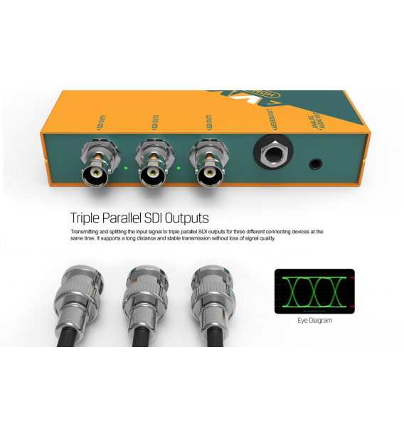 AVMatrix SC2031 HDMI/AV to 3G-SDI  Scaling Converter